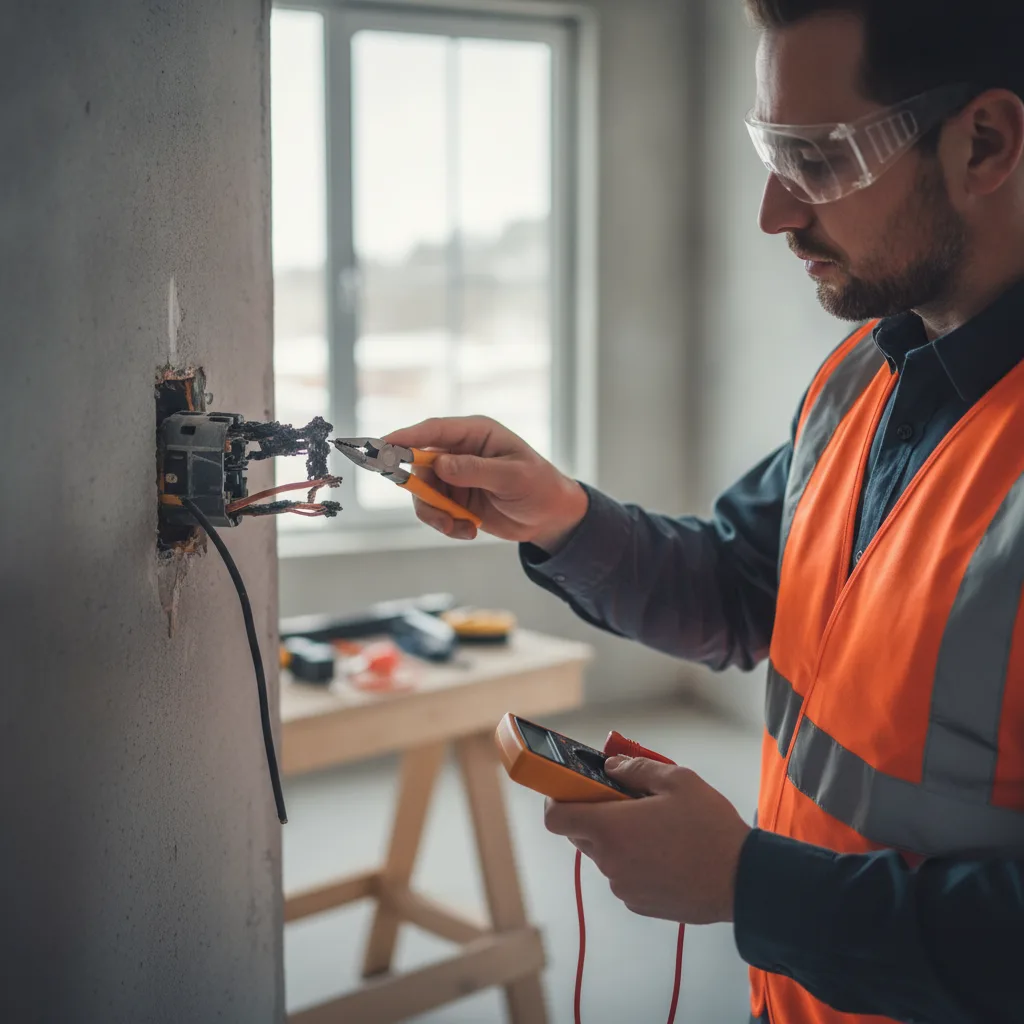 odeur de brûlé prise électrique odeur de brûlé prise électrique