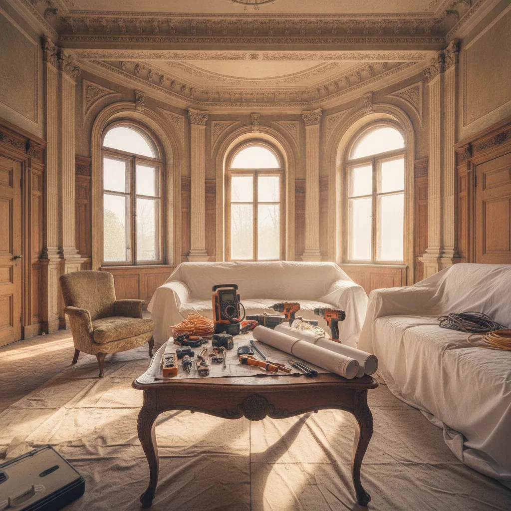 rénovation électrique appartement ancien